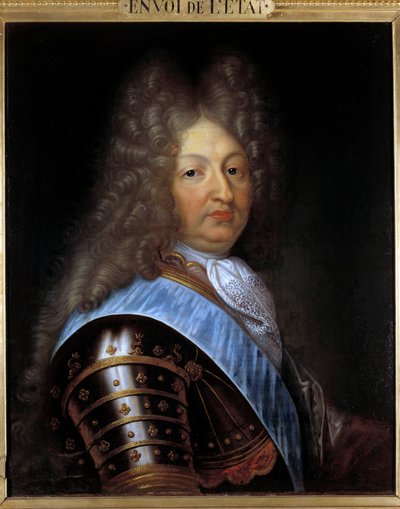Ritratto del Gran Delfino (1661-1711), figlio di Luigi XIV. Troyes, Museo delle Belle Arti da Pierre Mignard