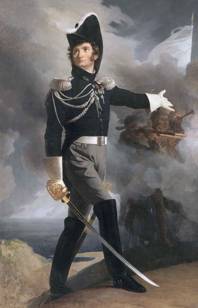Generale Louis Duverger, marchese de La Rochejaquelein da Pierre Narcisse Guérin Baron