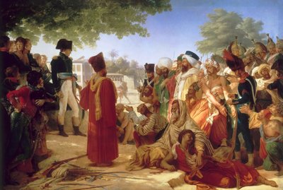 Napoleone Bonaparte Perdona i Ribelli al Cairo, 23 ottobre 1798 da Pierre Narcisse Guerin
