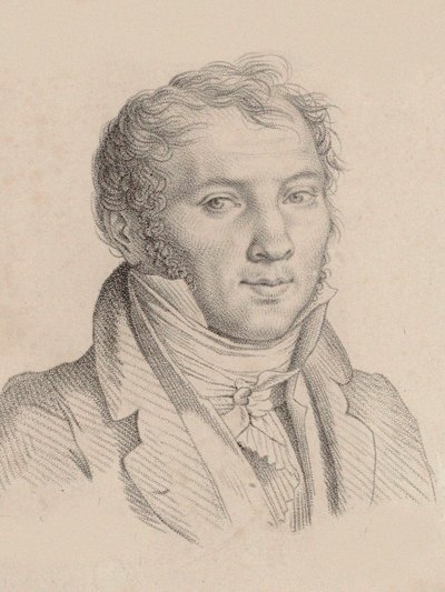 Ritratto del violinista e compositore Louis-Luc Loiseau de Persuis 1769-1819 da Pierre Narcisse Guérin Baron