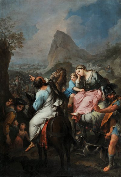 La vita di Tobia: "Cattività degli Israeliti" da Pierre Parrocel