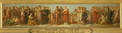 Noces de Hebe et Hercule, allegoria relativa al matrimonio di Napoleone I e Maria Luisa ... da Pierre Paul (attr. to) Prud