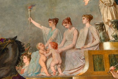 Il trionfo della Repubblica da Pierre Paul Lêon Glaize