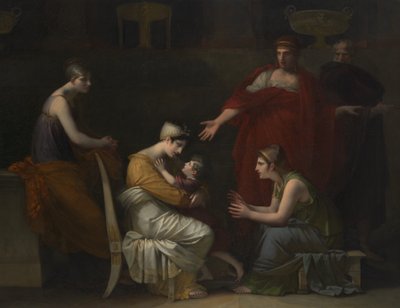 Andromaca e Astianatte, 1813-17, 1823-24 da Pierre Paul Prud