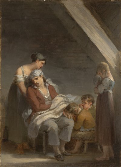 Una Famiglia in Desolazione da Pierre Paul Prudhon