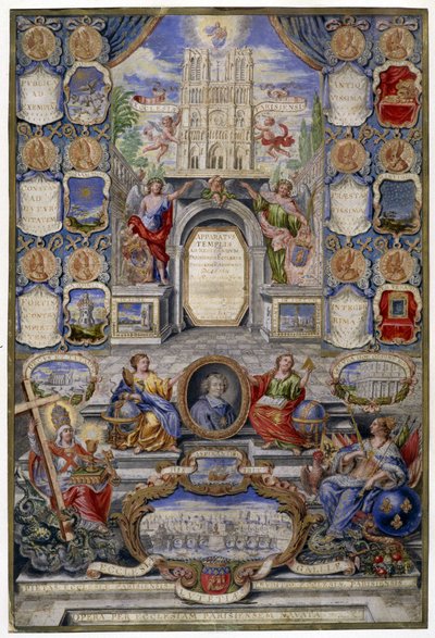 Allegoria della chiesa di Parigi in occasione della Revoca dell