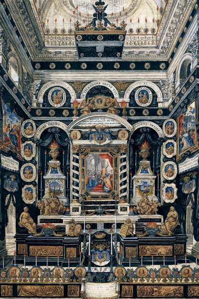 Decorazione funeraria in memoria di Henri II (1588-1646) de Bourbon, Principe di Condé da Pierre Paul Sevin