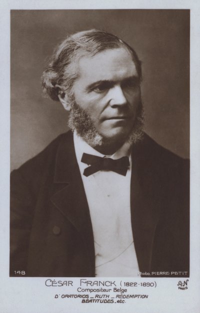Cesar Franck, compositore e pianista belga da Pierre Petit