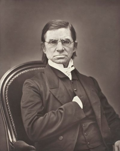 Émile Littré lessicografo e filosofo francese da Pierre Petit