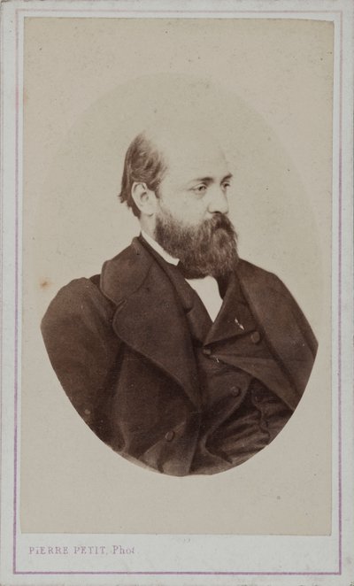 Ritratto di Henri Murger 1822-1861, 1861 da Pierre Petit