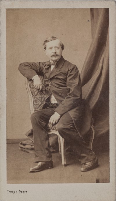 Ritratto di Louis de Loménie 1818-1878 da Pierre Petit