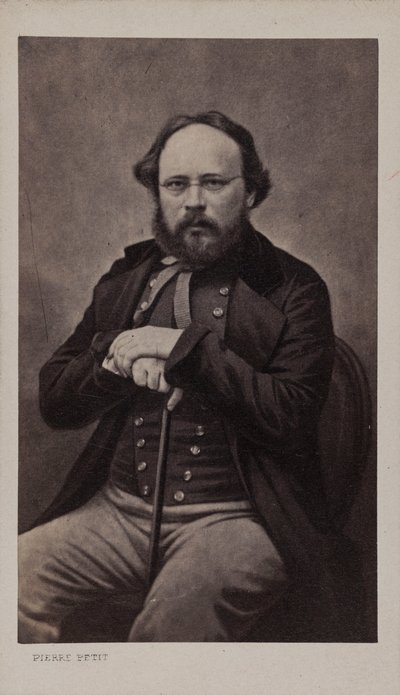 Ritratto di Pierre-Joseph Proudhon da Pierre Petit
