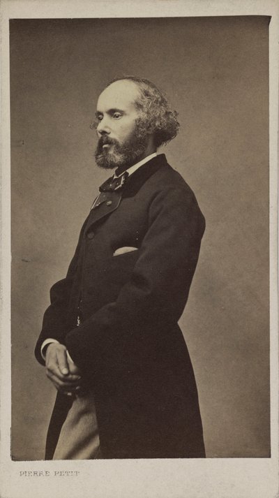 Ritratto del compositore Félicien David 1810-1876 da Pierre Petit
