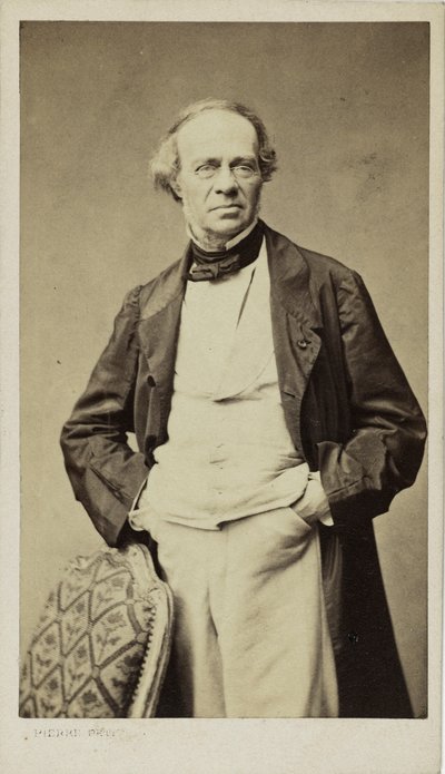 Ritratto del compositore Jacques Fromental Halévy 1799-1862, ca 1860 da Pierre Petit