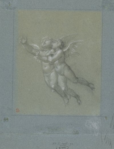 Due putti volanti da Pierre Prud