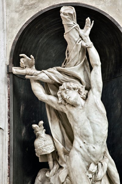 San Sebastiano (dettaglio) da Pierre Puget