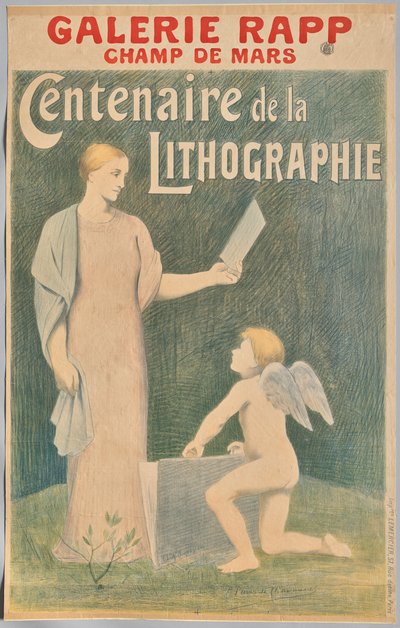 Centenario della Litografia da Pierre Puvis de Chavannes