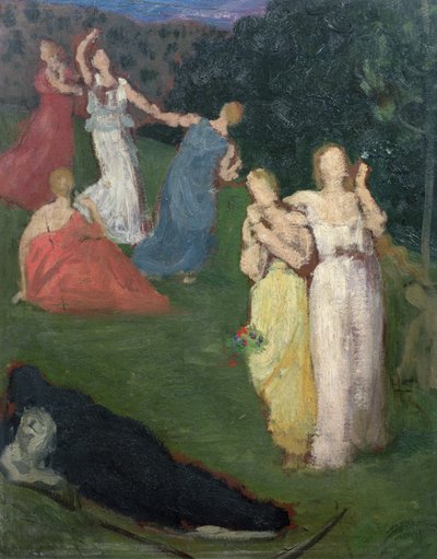 La morte e le fanciulle da Pierre Puvis de Chavannes