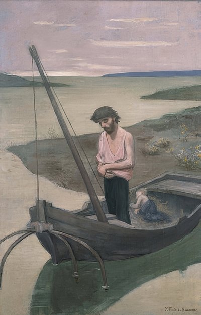 Il povero pescatore da Pierre Puvis de Chavannes