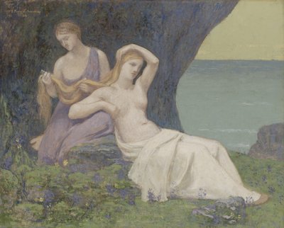 Nella Brughiera da Pierre Puvis de Chavannes