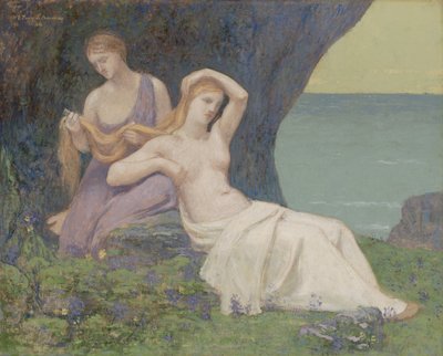 Nella brughiera, 1896 da Pierre Puvis de Chavannes
