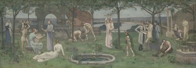 Inter artes et naturam Tra arte e natura, ca. 1890-95 da Pierre Puvis de Chavannes