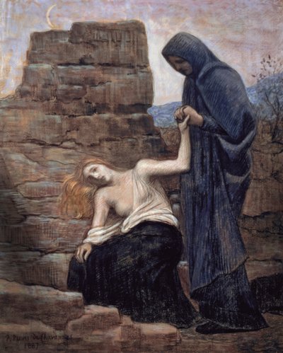 Pietà, 1887 da Pierre Puvis de Chavannes
