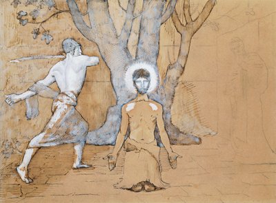Studio per la decapitazione di Giovanni Battista da Pierre Puvis de Chavannes