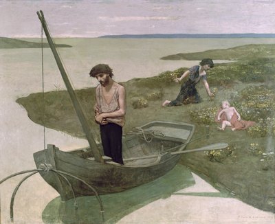 Il povero pescatore da Pierre Puvis de Chavannes