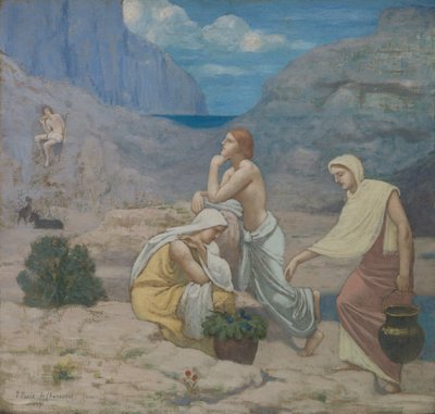 Il canto dei pastori, 1891 da Pierre Puvis de Chavannes