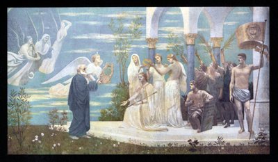 Victor Hugo - ritratto da Pierre Puvis de Chavannes