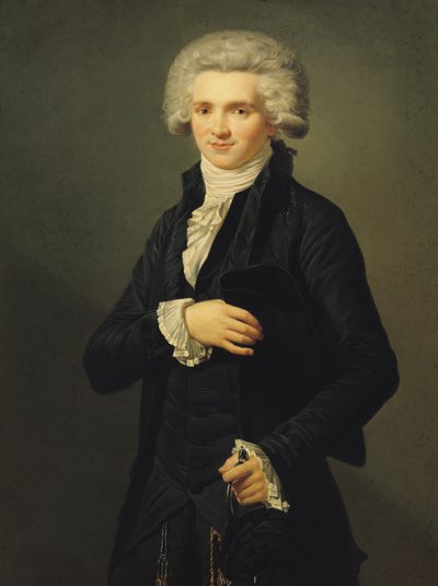 Maximilien de Robespierre (1758-94) 1791 da Pierre Roch Vigneron