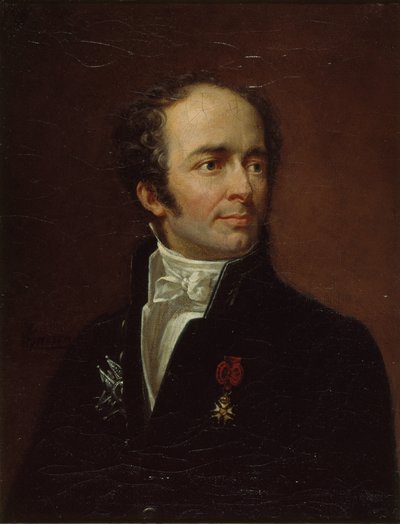 Ritratto del generale Maximilien Foy 1775-1825, ca 1820 da Pierre Roch Vigneron