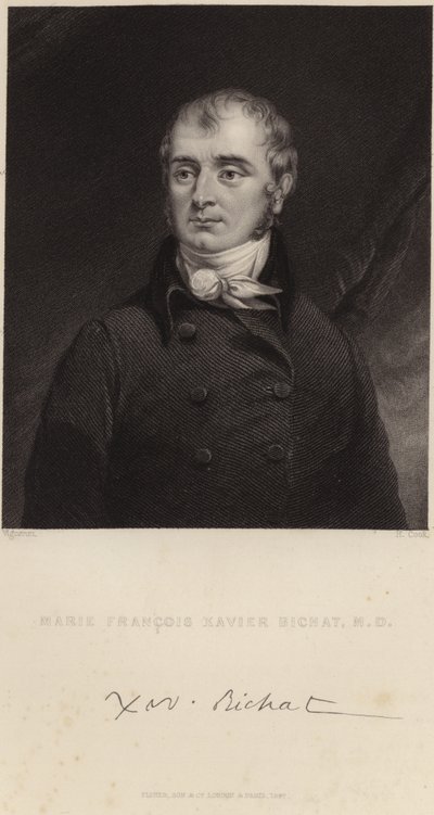 Ritratto di Marie Francois Xavier Bichat da Pierre Roch Vigneron