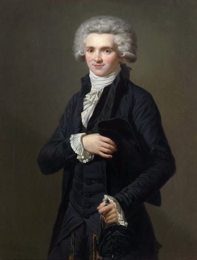 Ritratto di Maximilien de Robespierre 1758-1794 da Pierre Roch Vigneron