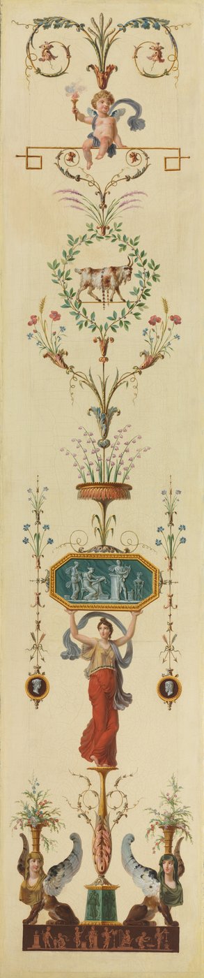 Pannello decorativo, 1790s da Pierre Rousseau