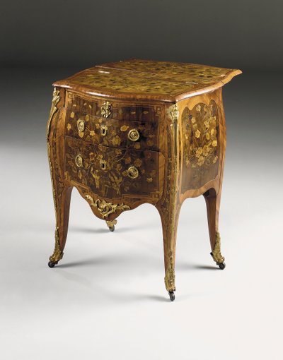 Comò di Luigi XV, c.1765-70 da Pierre Roussel