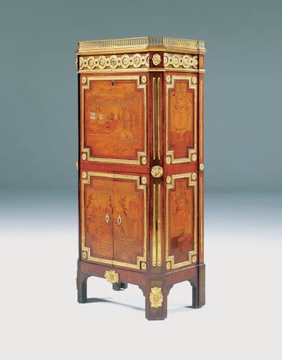 Secretaire a abattant Luigi XV da Pierre Roussel