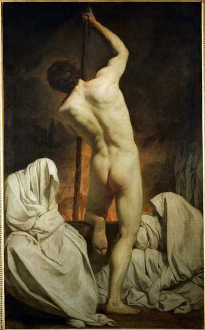 Charon passant les ombres - Caronte negli inferi ... da Pierre Subleyras