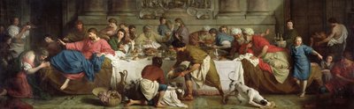 Cena a casa di Simone, 1737 da Pierre Subleyras