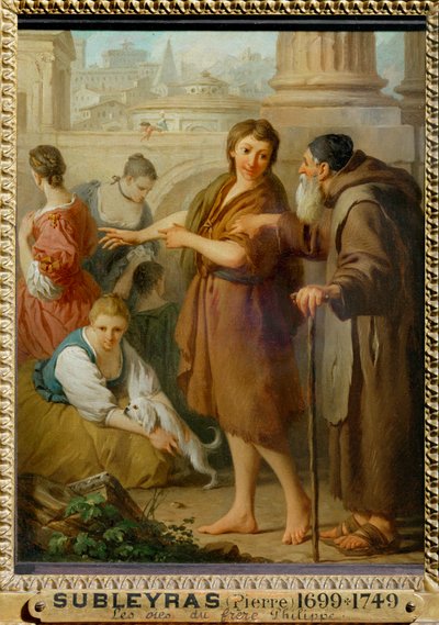 Le oche di frate Philippe - Le oche di frate Filippo ... da Pierre Subleyras