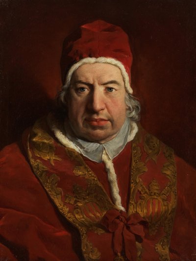 Papa Benedetto XIV Prospero Lambertini da Pierre Subleyras