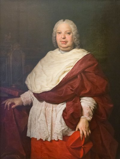 Ritratto del Cardinale Silvio Valenti Gonzaga, c.1745 da Pierre Subleyras