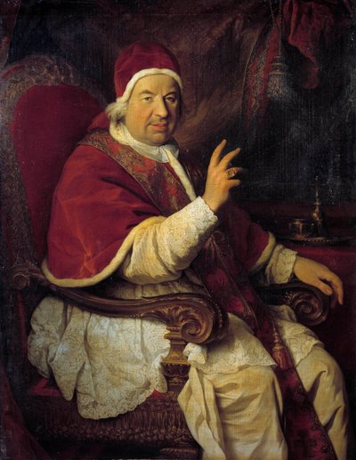 Ritratto di Papa Benedetto XIV da Pierre Subleyras
