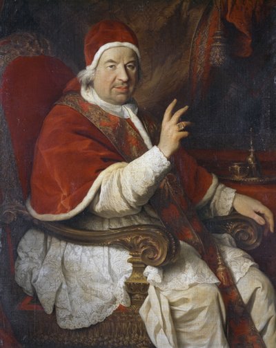 Ritratto di Papa Benedetto XIV da Pierre Subleyras