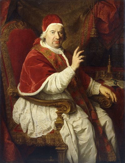 Ritratto di Papa Benedetto XIV da Pierre Subleyras
