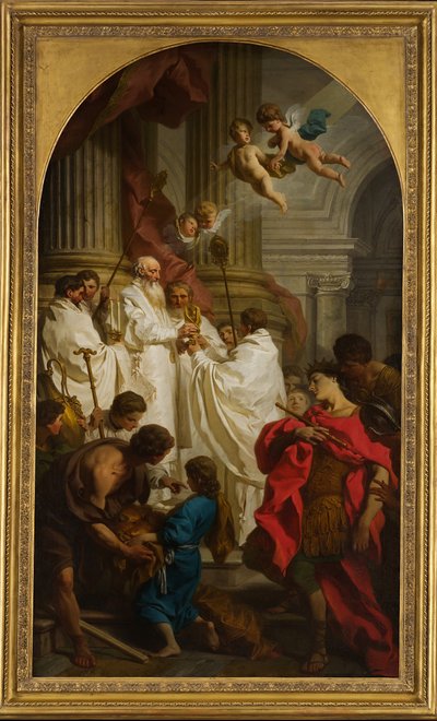 La Messa di San Basilio, 1746 da Pierre Subleyras