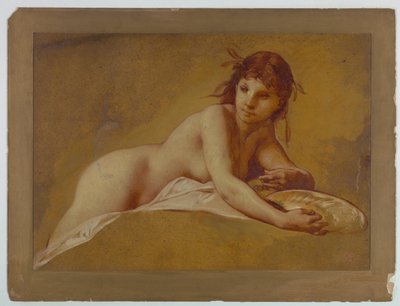 Nudo reclinato da Pierre Victor Galland
