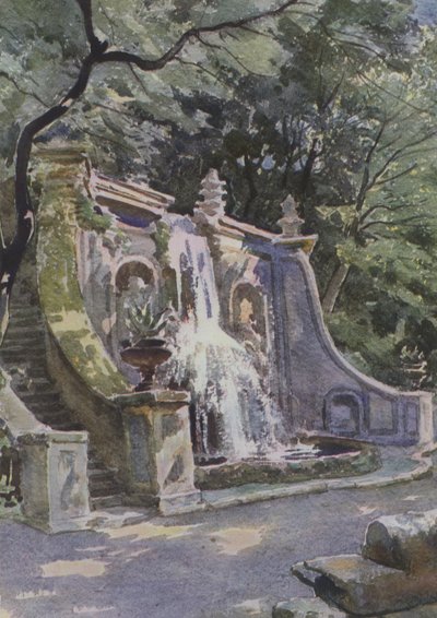 Frascati, Villa Aldobrandini da Pierre Vignal