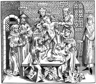 Il martirio di Simone di Trento, 1493 1849 da Pierre Wolgmuth